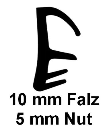 Holzfensterdichtung 0024 TPE - Lippendichtung