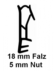 Holzfensterdichtung TPE FR 0005