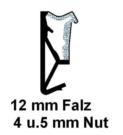 Dichtung für Holzfenster Micro TPE 125