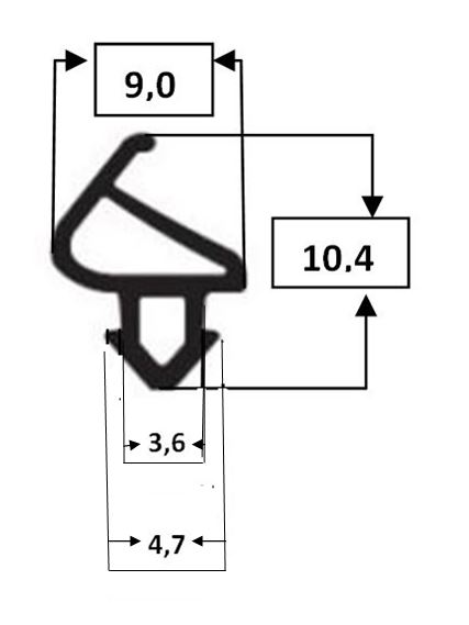 Fensterdichtungen Weru 02 - HR - 4242