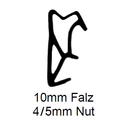 Holzfensterdichtung H 10 Silikon