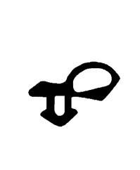 Unilux Fensterdichtung  2530 TPE für den Fensterrahmen