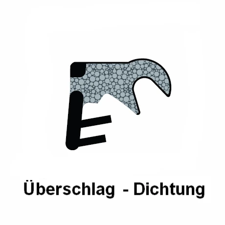 Holzfensterdichtung Überschlag TSP 033