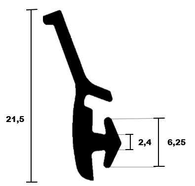 Fensterdichtungen Veka -  HR 0758