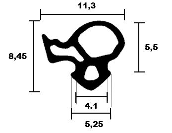 Fensterdichtungen HAPA 02 - HR 4588