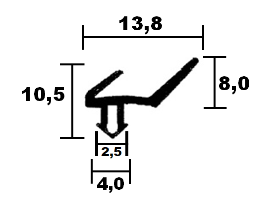 Fensterdichtungen HAPA 02 - HR 4588