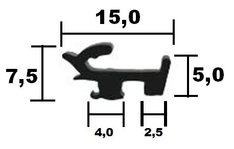Rehau Fensterdichtung 8954 TPE Rahmendichtung