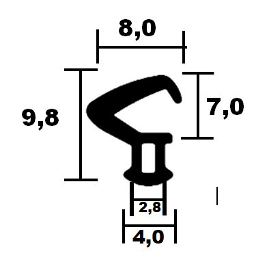 Fensterdichtungen HAPA 02 - HR 8897