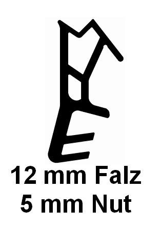 Holzfensterdichtung 003 TPE - Hohlkammerdichtung