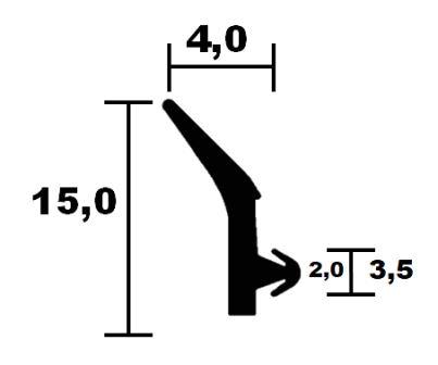 Fensterdichtungen 02 -  HR 0496