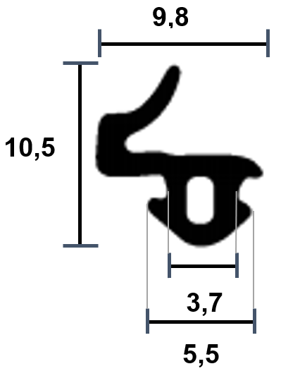 Fensterdichtungen 02 -  HR 1724 - A