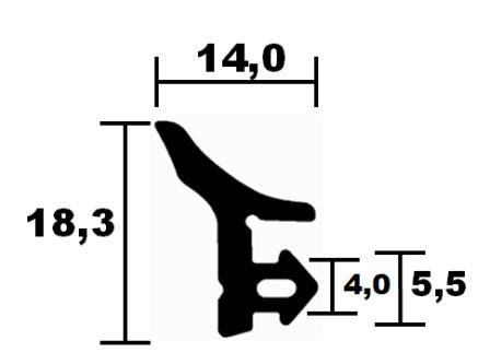 Fensterdichtungen KBE 02 -  HR 6831