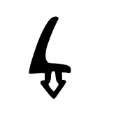 Roplasto Fenster Rahmendichtung 7831 TPE