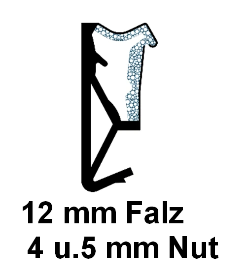 Dichtung für Holzfenster Micro TPE 125