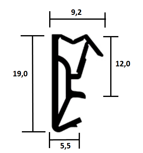 Holzfensterdichtungen DT 1245