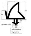 Fensterdichtungen - Universal aus Silikon KO2