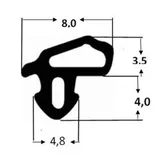 Weru Fenster Rahmendichtung 4243 TPE