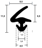 Fensterdichtungen 02 -  HR - 0415