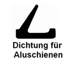 Holzfensterdichtung für Aluschiene 0543 TPE