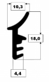 Holzfensterdichtungen TPE FR 8836