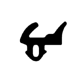 Veka Fenster Verglasungsdichtung 1365 VG TPE