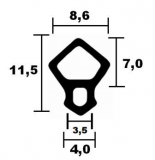 Fensterdichtungen KBE 02 - HR 9252