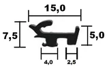 Rehau Fensterdichtung 8954 TPE Rahmendichtung