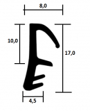 Holzfensterdichtung TPE FR 0013