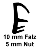 Holzfensterdichtung 0024 TPE - Lippendichtung