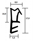 Holzfensterdichtung TPE FR 0011