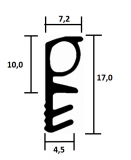 Holzfensterdichtung TPE FR 0007