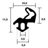 Schüco Fenster Rahmendichtung 5978 TPE