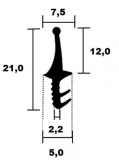 Fensterdichtungen - Dachfenster 04 - H - 4268